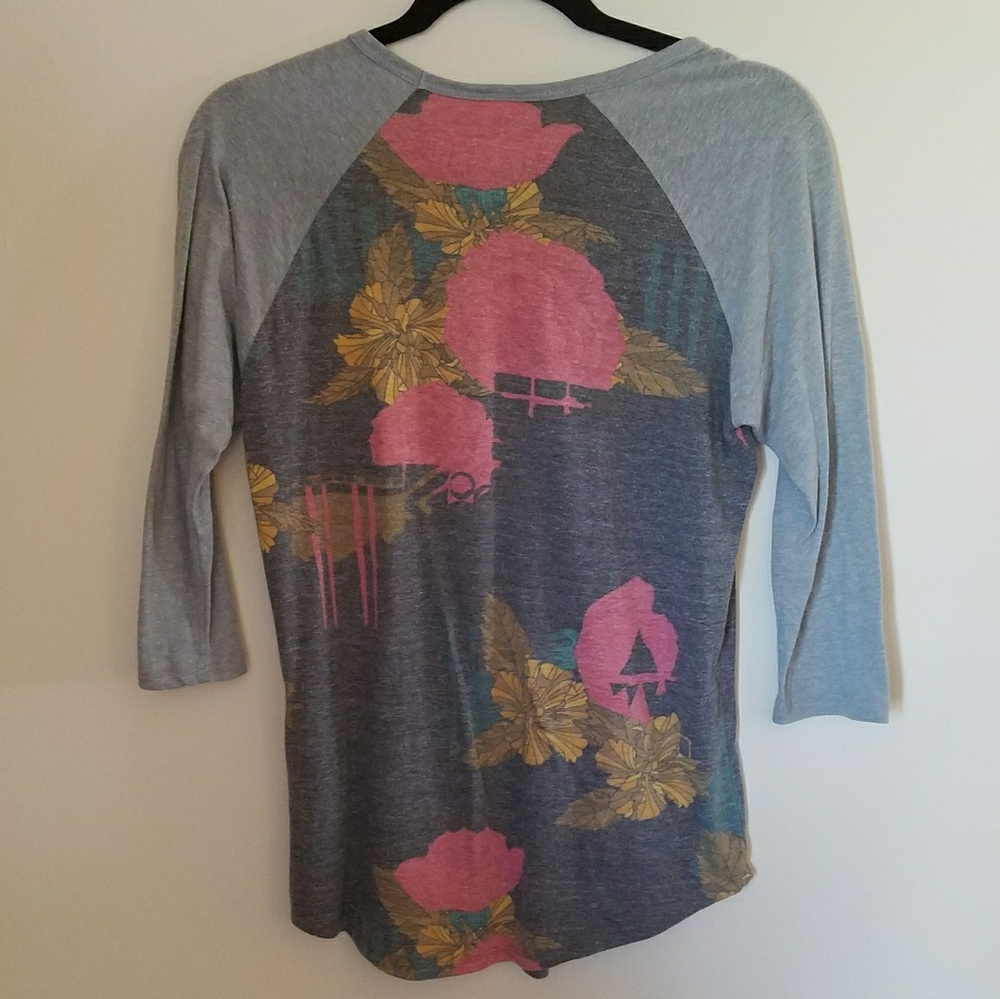 Floral Lularoe Randy Top - Picture 4 of 5